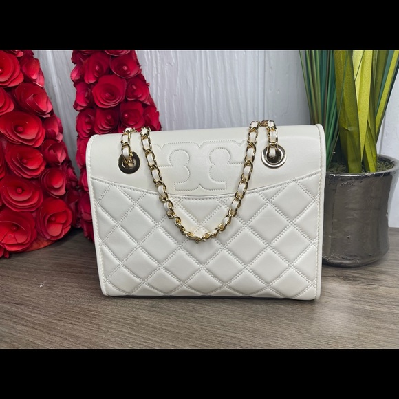 ‼️SOLD‼️Tory Burch savanna leather crossbody 💜💜 - Picture 7 of 9